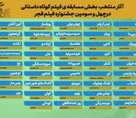 بخش مسابقه کوتاه داستانی